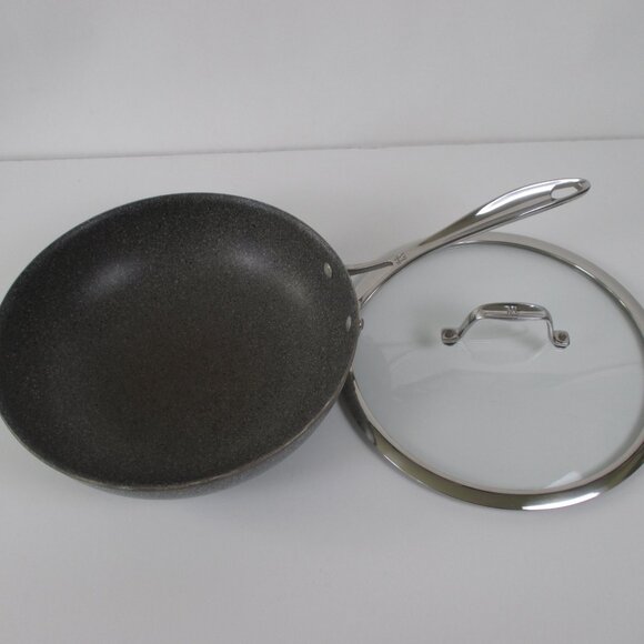 HENCKELS CAPRI GRANTIUM 11" ALUMINUM NONSTICK  SAUTÉ W/LID - Picture 11 of 16